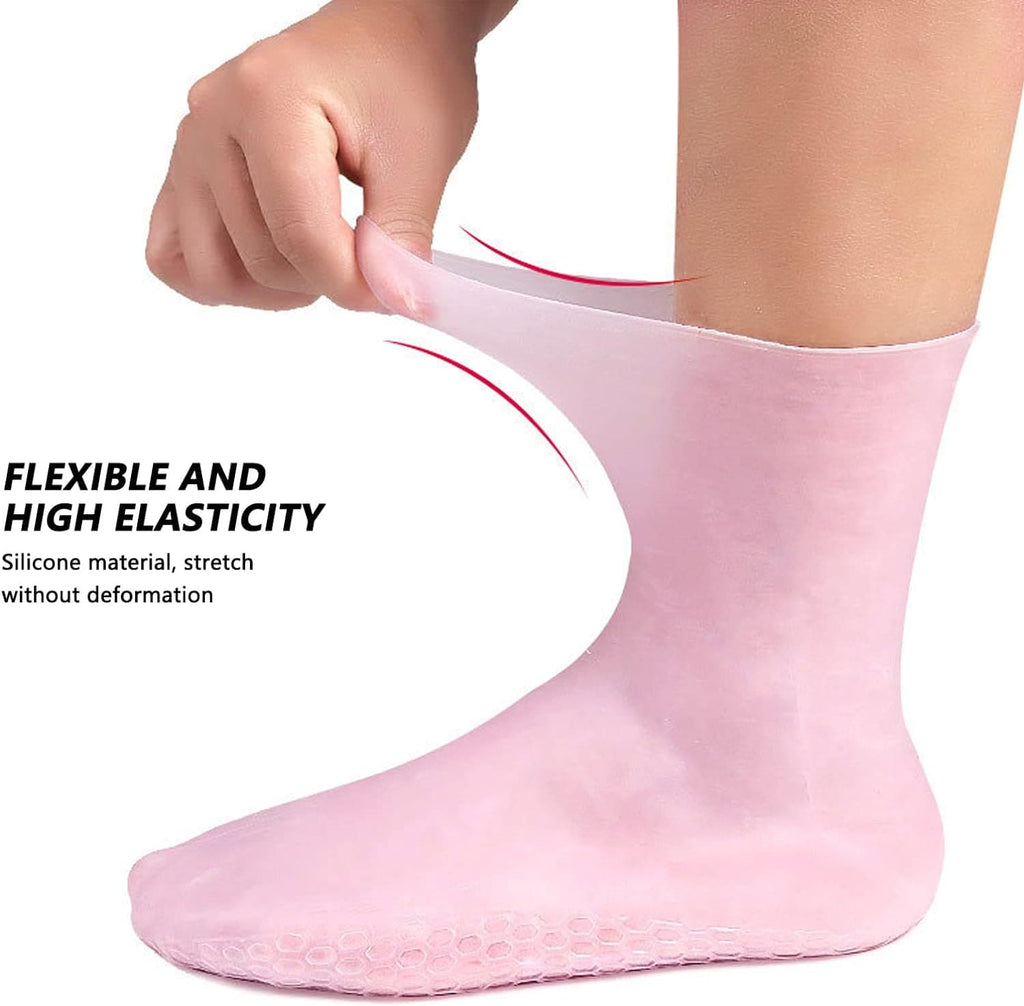 Silicon Moisturizing Sock Pack of 2(1 pair)